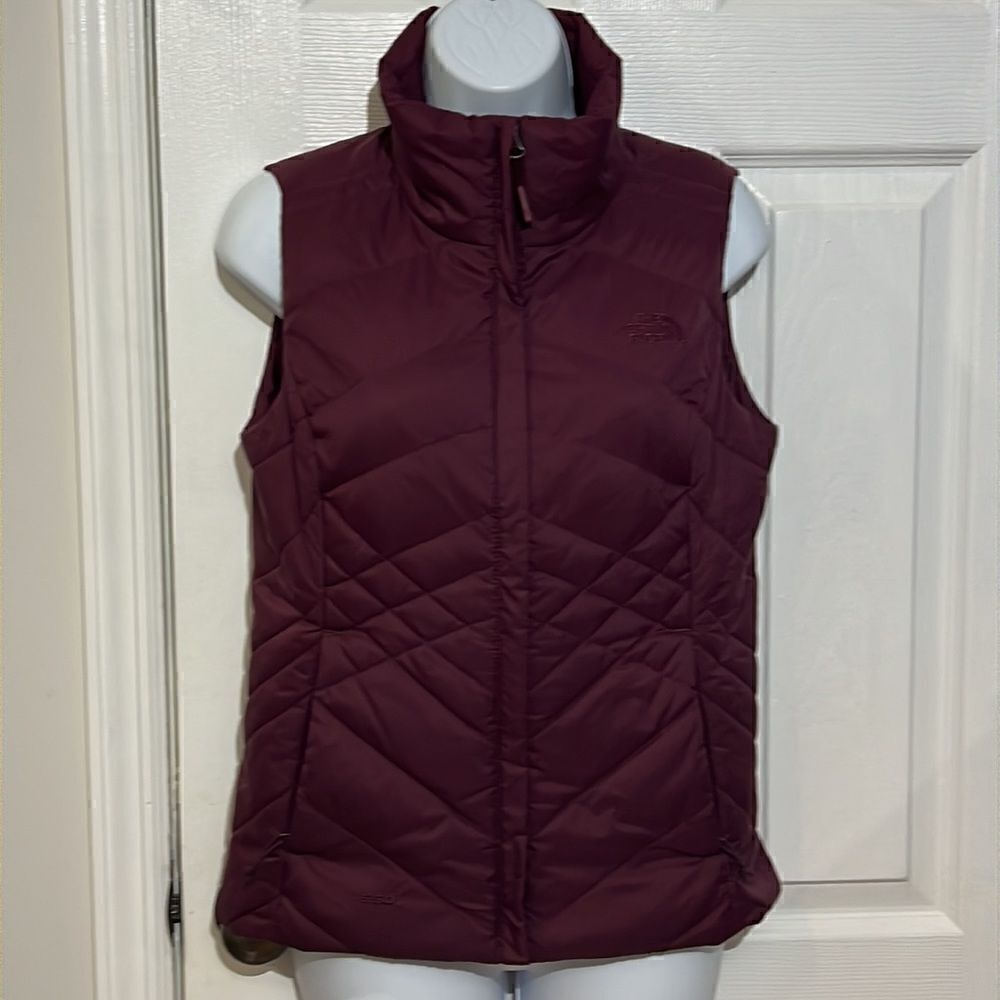The North Face Down Alpz Vest 550‎ Fill Medium Maroon size XS